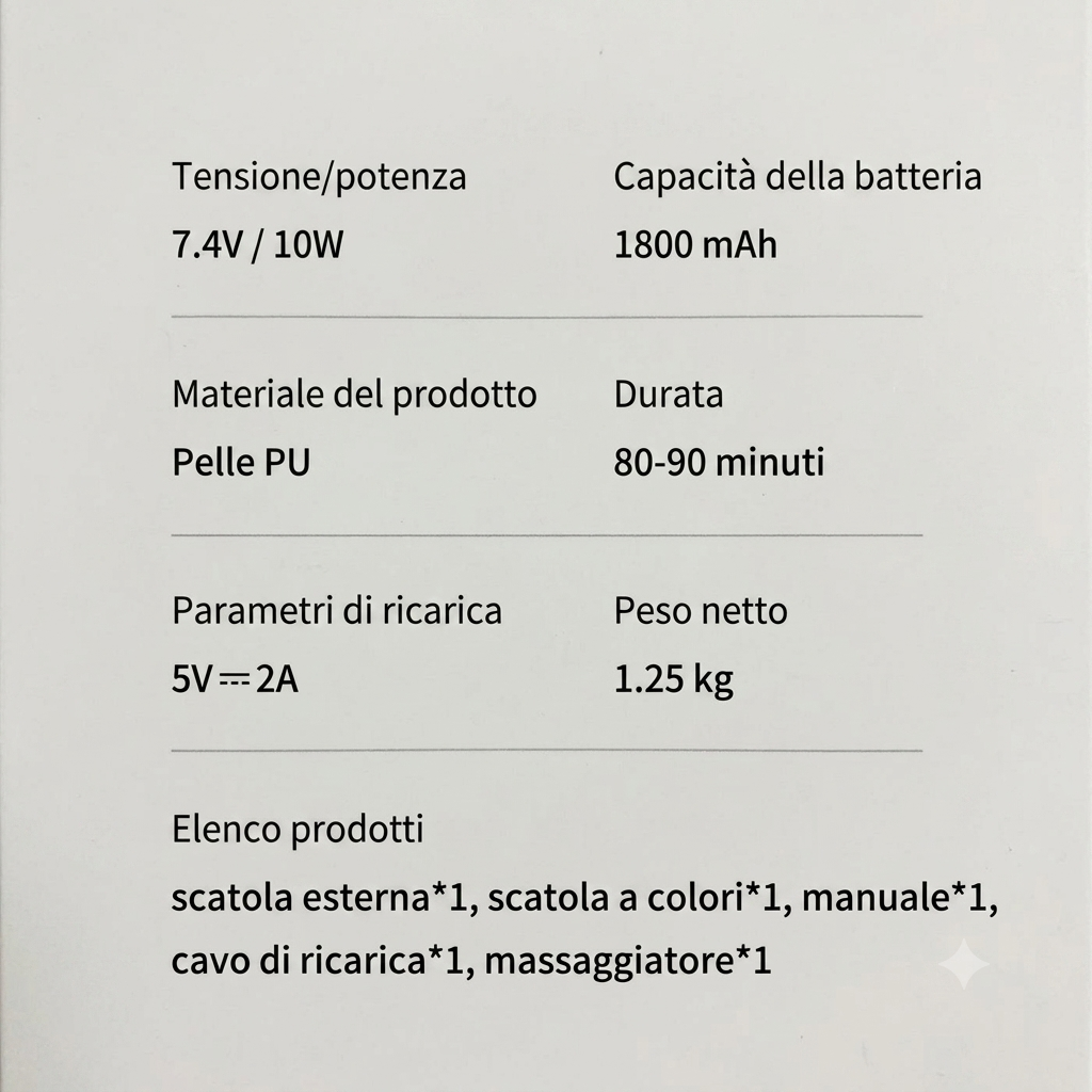 Massaggiatore Intelligente per Collo e Spalle con Calore Rilassante