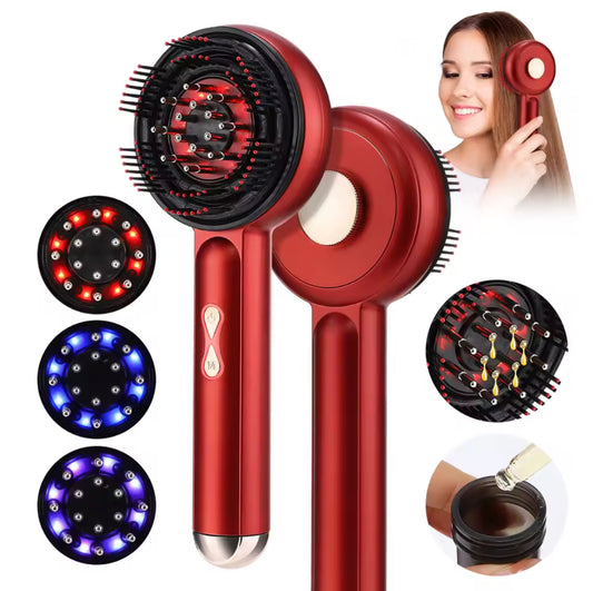 Electric Vibration Massage Comb Hair Care Brush
